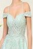 May Queen MQ2099 Cold-Shoulder Cocktail Short Dress - Dress