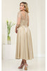 Mother Of The Bride A-Line Round Neck Dress By May Queen MQ2057 - Dress