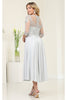 Mother Of The Bride A-Line Round Neck Semi Formal Dress By May Queen MQ2057 - Dress