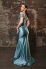 Mother Of The Bride Dress Off The Shoulder Sequin Gown By May Queen MQ2151 - Dress