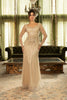 Mother Of The Bride Dress Sweetheart Formal Gown By Royal Queen RQ8132 - GOLD / 8 - Dress