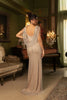 Mother Of The Bride Dress V-Neck Sleeveless Gown By Royal Queen RQ8154 - Dress