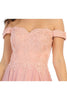 Off Shoulder Prom Dress