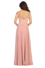 Off Shoulder Prom Dress