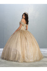 Off The Shoulder Quinceanera Dress And Plus Size
