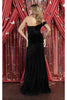 One Shoulder Prom Gown