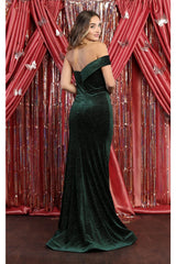 One Shoulder Prom Gown