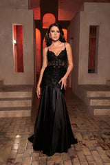 Pageant Dress V-Neck Sleeveless Mermaid Formal Dress By May Queen MQ2123 - Dress
