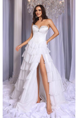 Portia and Scarlett PS25963 Dress - Ivory / 00 - dress