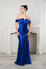 Prom Dress Off Shoulder Mermaid Formal Gown By MQ2155 - ROYAL / 4 - Dress