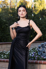 Prom Dress Square Neck Sleeveless Gala Gown By May Queen MQ2145 - Dress