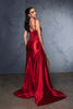 Prom Dress Square Neck Sleeveless Gala Gown By May Queen MQ2145 - Dress
