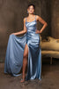 Prom Dress Square Neck Sleeveless Gala Gown By May Queen MQ2145 - Dress