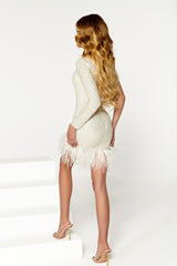 **Portia and Scarlett: Shimmering Radiance for Captivating Occasions**