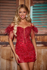 **Portia and Scarlett's Enchanting Mini Dress: Sculpted Glamour for Every Occasion**