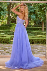 **Enchanting Lilac Gown by Portia and Scarlett: A Vision of Elegance for Special Occasions**
