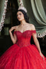 Quince Dress Sweetheart Sleeveless Sequin Ball Dance By Layla K Lk264 - RED / 4 - Dress