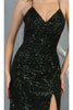 Sequined Prom Long Dress And Plus Size