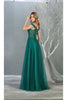 Royal Queen RQ7864 Off-Shoulder Sequin Embellished Prom Dress - Dress
