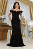 Royal Queen RQ7992 Sweetheart Sequin Long Red Carpet Gown - BLACK / 4 - Dress
