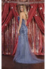 Royal Queen RQ8013 Embellished Strapless Evening Gown - Dress