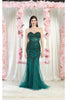 Royal Queen RQ8013 Embellished Strapless Evening Gown - Dress