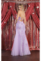 Royal Queen RQ8014 One Shoulder Mermaid Gown - Dress
