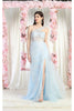 Royal Queen RQ8026 One Shoulder Embellished Gown - Dress