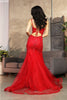Royal Queen RQ8039 Spaghetti Strap Glitter V-Neck Prom Dress - Dress