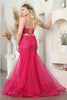 Royal Queen RQ8039 Spaghetti Strap Glitter V-Neck Prom Dress - Dress