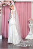 Sheer Long Sleeve Wedding Dress