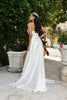 Wedding Dress Strapless High Split A-Line Gown By May Queen MQ2144 - IVORY / 4 - Dress
