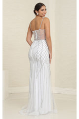 Wedding Dress Sweetheart Beaded Bridal Gown By Royal Queen RQ8126 - Dress