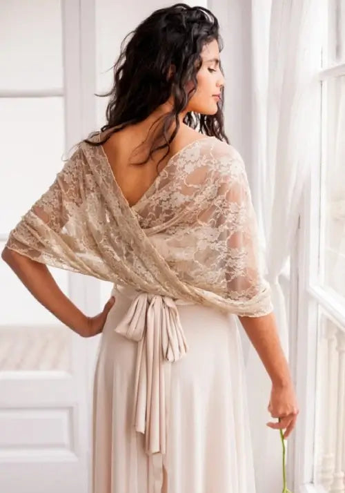 Shawl Wrap Dresses
