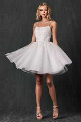 Divine Rose Floral Applique Babydoll Dress: A Feminine Masterpiece for Every Occasion