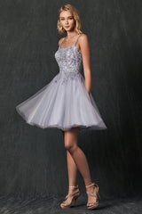 Divine Rose Floral Applique Babydoll Dress: A Feminine Masterpiece for Every Occasion
