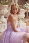 Divine Rose Floral Applique Babydoll Dress: A Feminine Masterpiece for Every Occasion