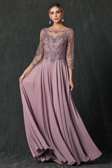 Enchanting Embroidered Lace Formal Dress for Unforgettable Occasions by Enchanted Evening