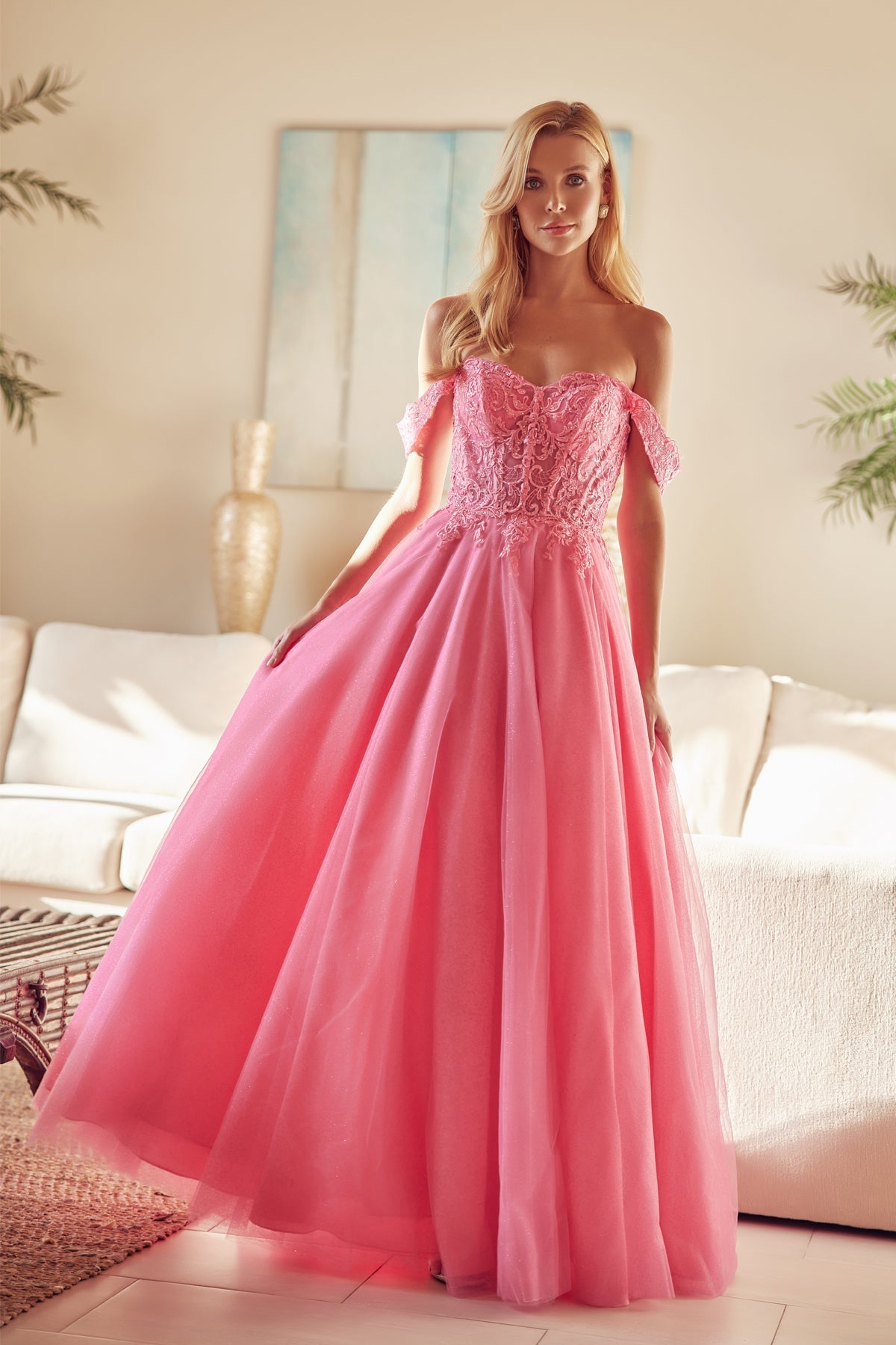 Enchanting Embroidered Tulle Prom Gown for Unforgettable Occasions