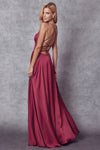 **Allure's Enchanting A-Line Gown: Elevate Your Evening Elegance**