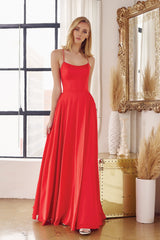 **Allure's Enchanting A-Line Gown: Elevate Your Evening Elegance**