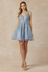 Enchanted Dreams: Shimmering Tulle and Lace Babydoll Dress for Unforgettable Nights