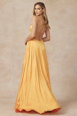 **Allure's Enchanting A-Line Gown: Elevate Your Evening Elegance**