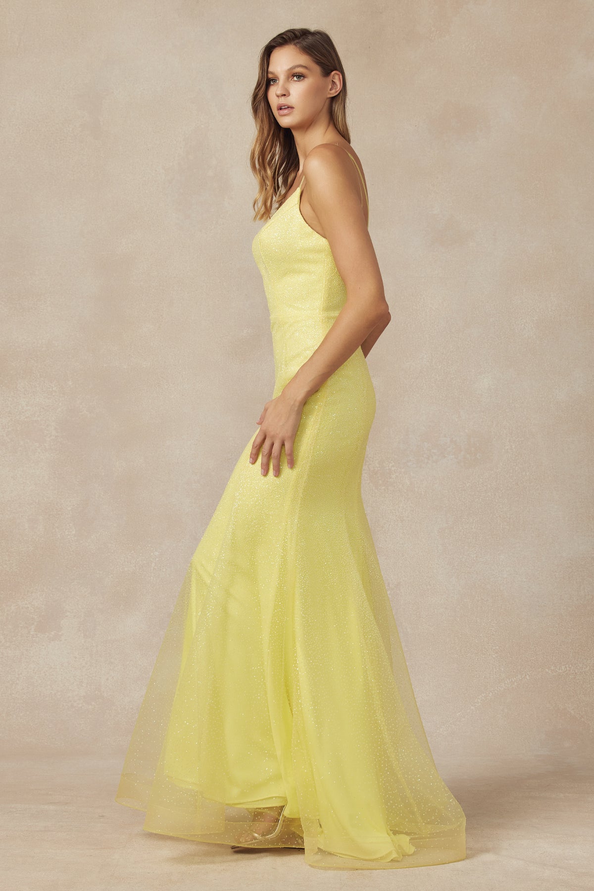 Shimmering Elegance: The Ethereal Evening Gown for Captivating Glamour