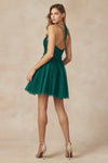 Enchanted Dreams: Ethereal Leaf Lace and Glitter Tulle Dress for Unforgettable Occasions
