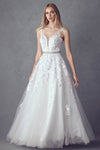 **Floral Enchantment: Everlasting Elegance Prom Ballgown for Unforgettable Nights**