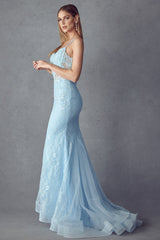 Ethereal Elegance: Luxurious Lace Embellished Mermaid Dress for Unforgettable Occasions