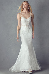 **Enchanting Elegance: Lace Mermaid Dress for Unforgettable Occasions**