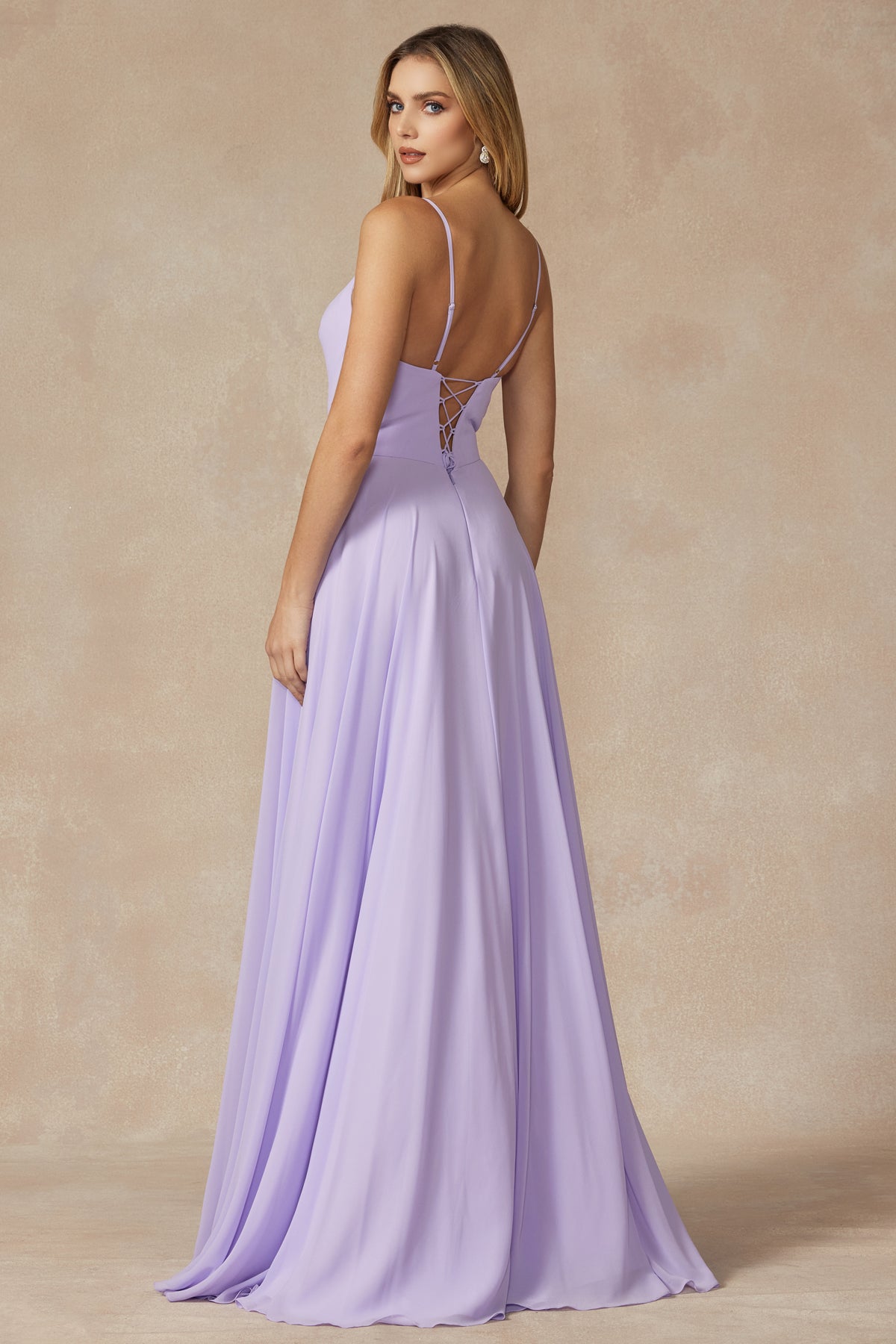 Ethereal Elegance: Captivating Spaghetti Strap Formal Dress