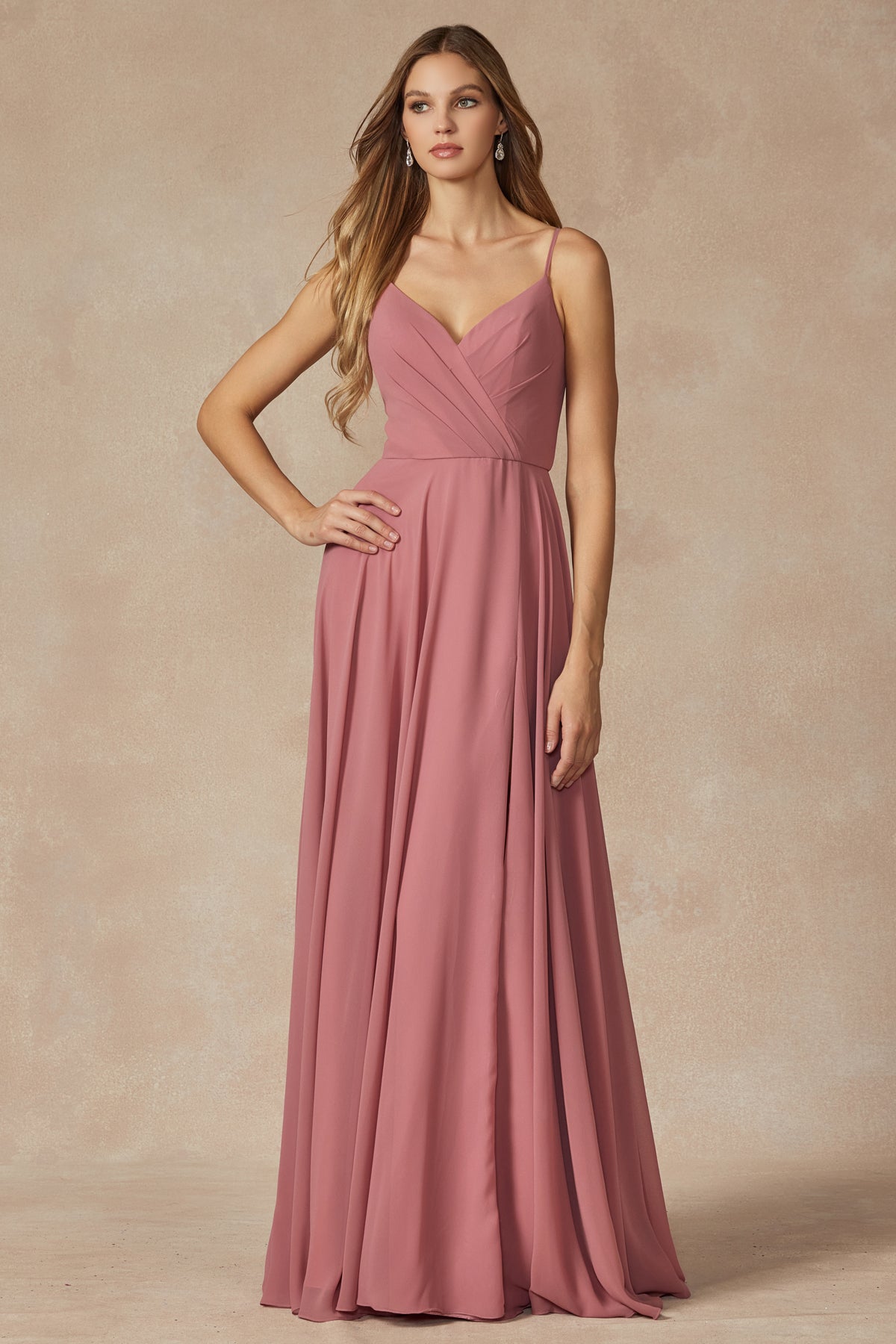 **Everlasting Moments Spaghetti Strap Formal Dress: Timeless Elegance for Special Occasions**